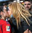 Alba Redondo beija namorada em comemoração na Copa do Mundo feminina  Foto: Getty Images