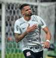 Craque corintiano comemora gol da vitória contra o São Paulo  Foto:  Renato Gizzi/Photo Premium/Gazeta Press