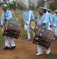 Manifestação cultural no quilombo Arturos  Foto: Acervo Quilombo Arturos / BBC News Brasil