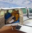 Avião com cocaína foi interceptado pela PF  Foto: Reprodução