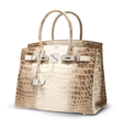 Bolsa Hermès Himalayan Crocodile Birkin  Foto: Divulgação Hèrmes