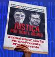 Amarildo da Costa de Oliveira (Pelado); seu irmão, Oseney da Costa de Oliveira (Dos Santos), e Jefferson da Silva Lima, o Pelado da Dinha, participaram da audiência por videoconferência  Foto: Arte/Agência Brasil