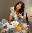 Isadora Cruz, internada em hospital  Foto: Reprodução/ Instagram @isadoracruz