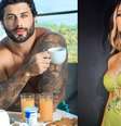 Ex- de Madonna, Jesus Luz engata romance com dermatologista carioca -  Foto: Reprodução/Instagram/@jesusluz/@camilastroligodermato / Famosos e Celebridades