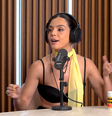 A atriz também contou que tem um apego sentimental pelo automóvel  Foto: Rprodução/ YouTube GIOH