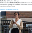 Mulher bebe demais em comemoração de divórcio, bate o carro e acaba presa na Inglaterra  Foto: Reprodução