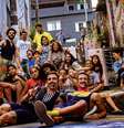 Viela virou espaço de arte e cultura na zona sul   Foto: Shirley Valentina/Divulgação 
