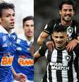 Ricardo Goulart, um dos destaques do Cruzeiro 2013, enquanto Tiquinho Soares é o goleador do Botafogo 2023  Foto: Jorge Rodrigues/Agif/Gazeta Press/Vipcomm