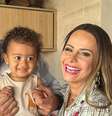 Viviane Araújo celebra último mêsversário de filho, Joaquim  Foto: Reprodução/Instagram / Bons Fluidos