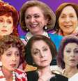 Maria Fromet, Dona Armênia, Cassandra, Filomena Ferreto, Gemma e Helena, algumas das grandes personagens vividas por Aracy Balabanian na TV  Foto: Reproduções
