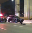 Policial é ferido e suspeito morto durante perseguição em São Paulo  Foto: Reprodução/Hora 1/TV Globo