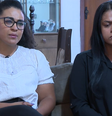 Irmãs de vítima de estupro choraram em entrevista ao Fantástico  Foto: Reprodução/TV Globo