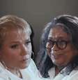 O reencontro de Xuxa e Marlene Mattos se tornou o trecho mais comentado da série sobre a apresentadora  Foto: Fotomontagem: Blog Sala de TV
