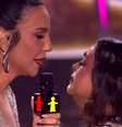 Ivete Sangalo consola Preta Gil  Foto: Reprodução/TV Globo / Márcia Piovesan