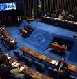 Polícia Legislativa investiga o caso de ameaça aos senadores  Foto: - Fabio Rodrigues Pozzebom/Agência Brasil / Flipar