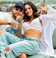 Neymar e Bruna Biancardi em anúncio de gravidez  Foto: Reprodução/ Instagram @brunabiancardi