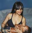 Rihanna lança nova linha de lingeries maternidade  Foto: Reprodução/Instagram/@savagexfenty / Estadão