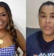 Tati Quebra Barraco pediu doações para compra de prótese para MC Katia, ícone do funk carioca.  Foto: Instagram/@tatiquebrabarraco/Reprodução e Reprodução de vídeo/Instagram/@mckatiaafiel / Estadão