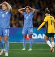 Jogo amistoso pré-copa, entre Austrália e França. A equipe da casa ganhou por 1 a 0  Foto: REUTERS