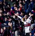 Torcedores do San Lorenzo em partida contra o São Paulo   Foto: Marcelo Endelli/Getty Images / Esporte News Mundo