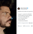Além de seu post, o conteúdo viralizou sendo compartilhado por outros perfis do Twitter  Foto: Reprodução/Twitter/@FelipeTadewald