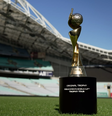 Troféu da Copa do Mundo de 2023 vai para uma campeã inédita  Foto: Divulgação/FIFA