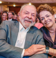 Presidente Lula e a ex-presidente Dilma em cerimônia nesta sexta-feira, 11  Foto: Ricardo Stuckert