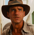 Indiana Jones (Harrison Ford) em "Os Caçadores da Arca Perdida" (1981)  Foto: reprodução / Os Caçadores da Arca Perdida / Flipar