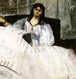 Mulher com leque, 1862. Artista: Édouard Manet.  Foto: Getty Images / BBC News Brasil