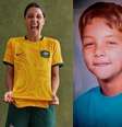 Sam Kerr se vestia de meninos para jogar bola na infância  Foto: Reprodução/Monet Esportes