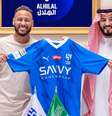 Neymar foi anunciado pelo Al-Hilal nesta terça-feira.  Foto: Divulgação/Al-Hilal / Estadão