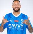 Neymar é a nova estrela da liga de futebol da Arábia Saudita –  Foto: Divulgação / Al Hilal / Jogada10