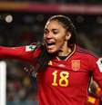 Salma Paralluelo brilhou mais uma vez pela Espanha  Foto: David Rowland / Reuters