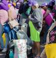 Marcha das Margaridas é considerada a maior da América Latina, no qual mulheres lutam por direitos e desigualdades de gênero  Foto: Rafa Neddermeyer/Agência Brasil