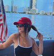 Atriz aproveitou o fim da novela 'Vai na Fé' para curtir férias nos EUA  Foto: Reprodução/Instagram