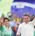 Jair e Michelle Bolsonaro terão sigilos fiscal e bancário quebrados pela Justiça  Foto: EPA / Ansa - Brasil