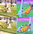 Imagens de novos ângulos do lance em que Lucas Moura anotou o segundo gol do São Paulo –  Foto: Reprodução / SPFC Play / Jogada10