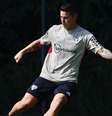 James Rodríguez treinando no CT da Barra Funda   Foto: saopaulofc / Esporte News Mundo
