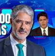 Bonner fez uma contagem regressiva à data especial em seu perfil no Instagram   Foto: Fotomontagem: Blog Sala de TV