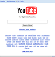 O YouTube estreou na internet em 2005 (Imagem: Reprodução/Web Design Museum)  Foto: Canaltech