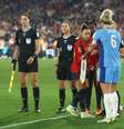 Espanha e Inglaterra jogam a final da Copa feminina de 2023  Foto: Carl Recine / Reuters