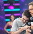 Faustão e João Guilherme  Foto: Reprodução/Rede Bandeirantes / Mais Novela