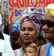 ornada Nacional de Luta Pelas Vidas Negras é uma mobilização para reagir aos episódios mais recentes de violência policial e assassinatos de pessoas negras  Foto: Tânia Rêgo / Agência Brasil