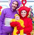Eliezer, Lua e Viih Tube no mêsversário de 4 meses da bebê, comemorado em 10 de agosto  Foto: Reprodução/Instagram/@viihtube