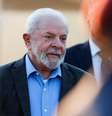 Presidente Luiz Inácio Lula da Silva durante cerimônia de posse do presidente paraguaio, em Luque, Paraguai
14/08/2023
REUTERS/Cesar Olmedo  Foto: Reuters
