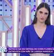 Chris Flores se emociona no Fofocalizando após receber críticas por entrevistar mãe de Larissa Manoela  Foto: Twitter/@mbrenno/Divulgação / Estadão