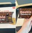 Torta de chocolate foi retirada do cardápio do Mc Donald´s e irritou clientes  Foto: Reprodução/Twitter