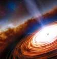 Ilustração de um quasar, os objetos que podem ser usados como velas padrão para distâncias intermediárias (Imagem: Reprodução/NOIRLab/NSF/AURA/J. da Silva)  Foto: Canaltech
