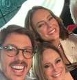 Porchat, Susana Vieira, Paolla Oliveira e Pedro Bial   Foto: Reprodução/Instagram / Elas no Tapete Vermelho