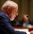 Lula participa da sessão plenária durante a Cúpula do Brics de 2023  Foto: EPA / BBC News Brasil